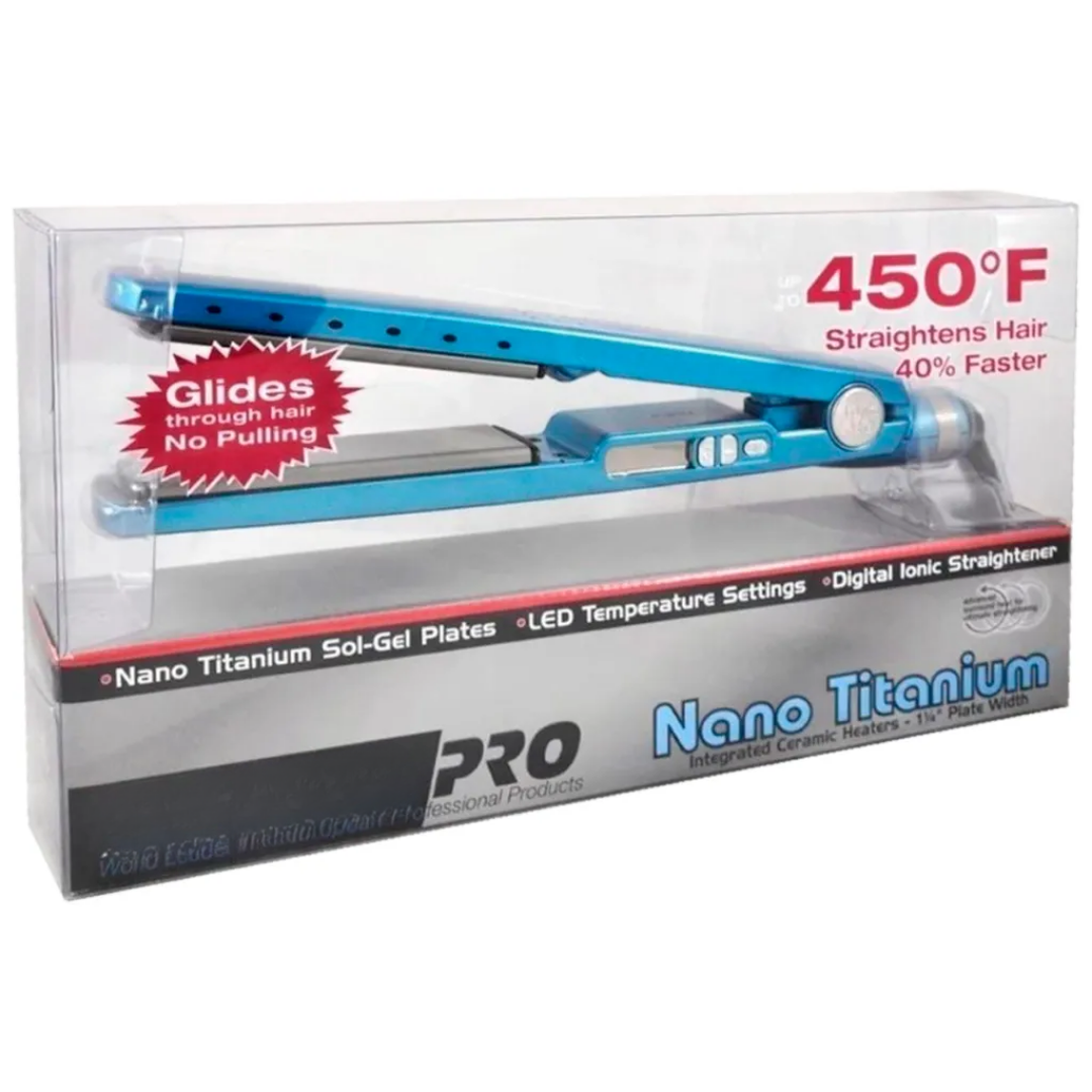 Plancha Alisadora de Cabello 450°F Nano Titanium