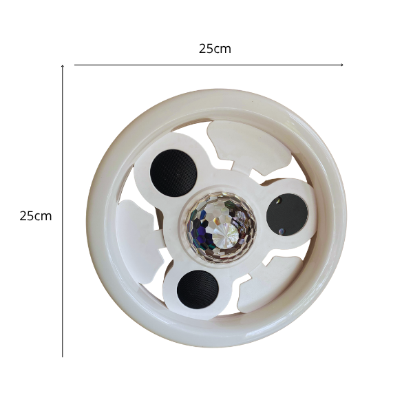 Bombillo Parlante Discoteca Audio rítmico Bluetooth RGB