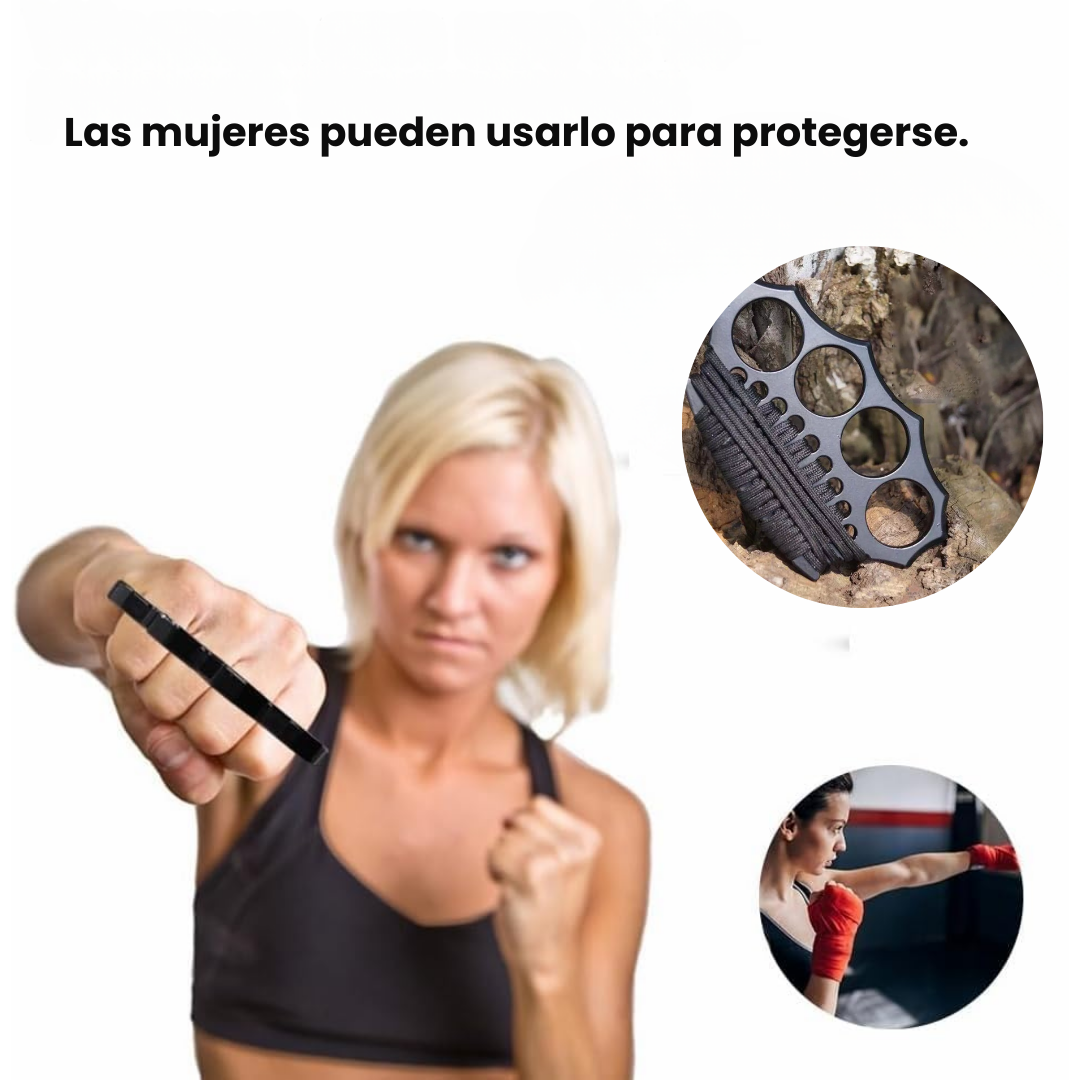 Manopla Defensa Personal Seguridad Herramienta de Autodefensa