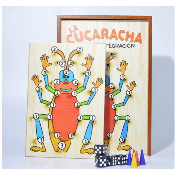 La Cucaracha Juego de Mesa Integración Familiar