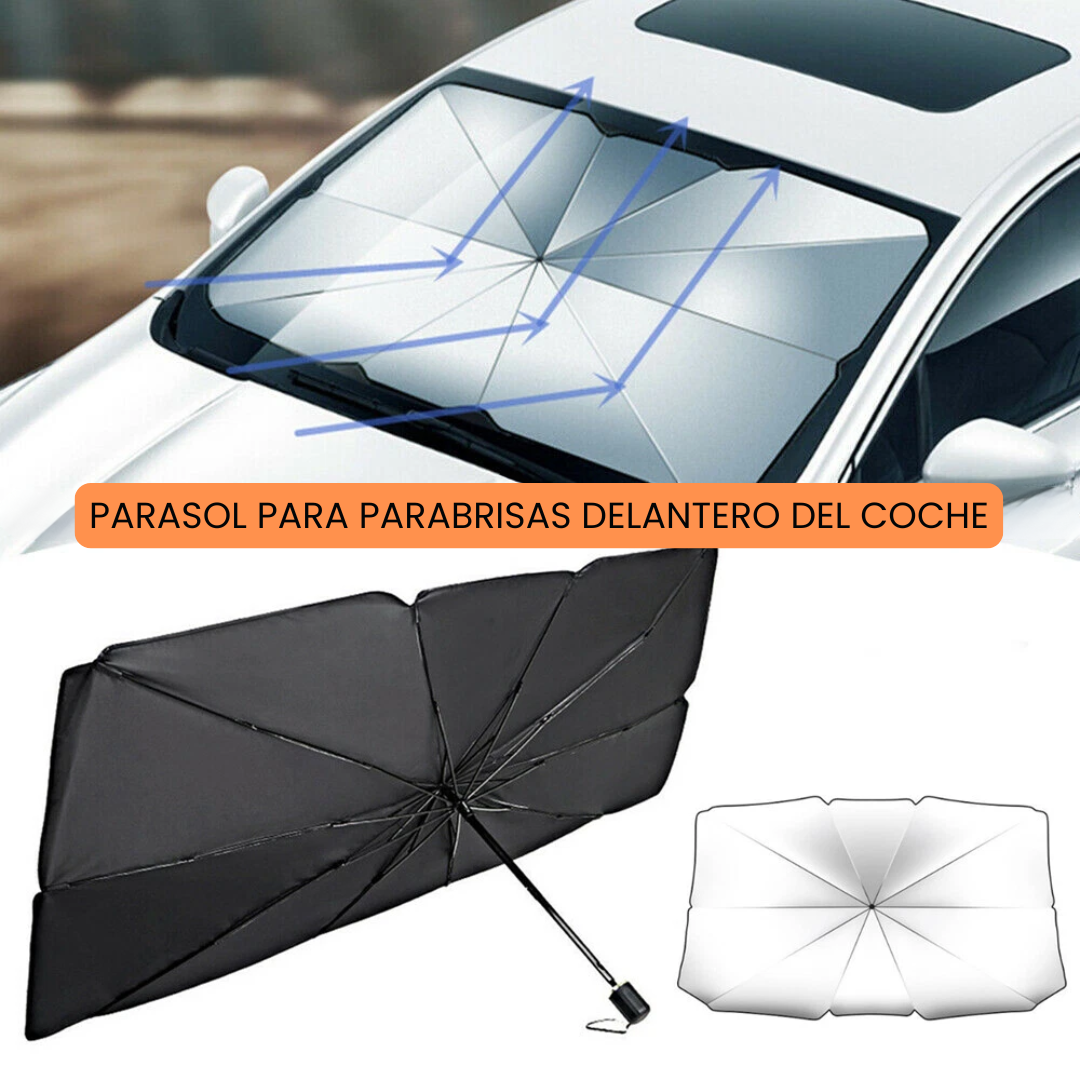 Sombrilla Parabrisas de Carro Parasol Aislante de Calor