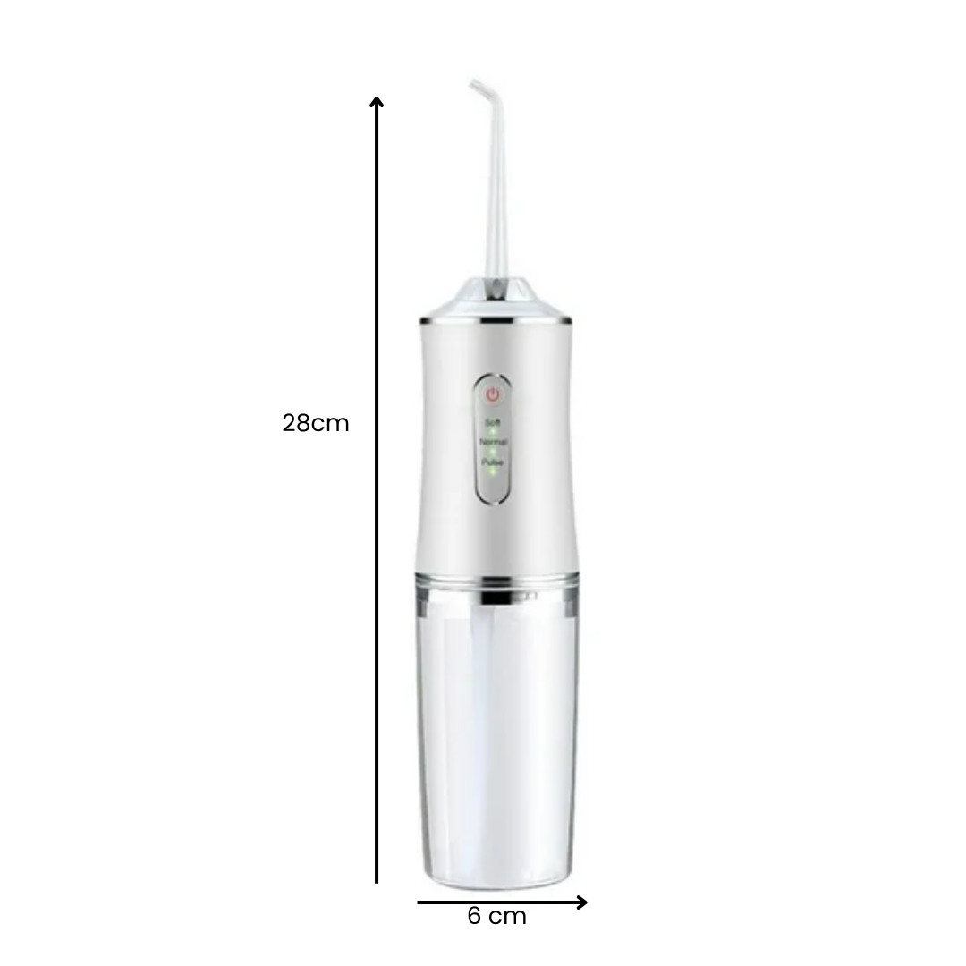Irrigador Bucal Portátil Recargable Limpieza Dental