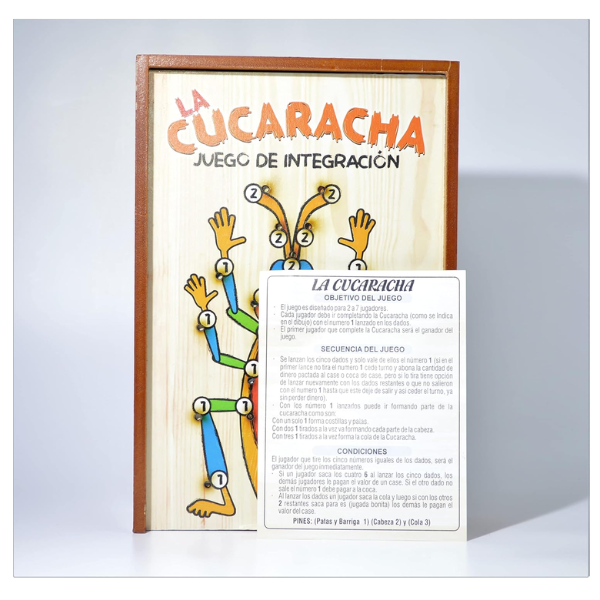 La Cucaracha Juego de Mesa Integración Familiar