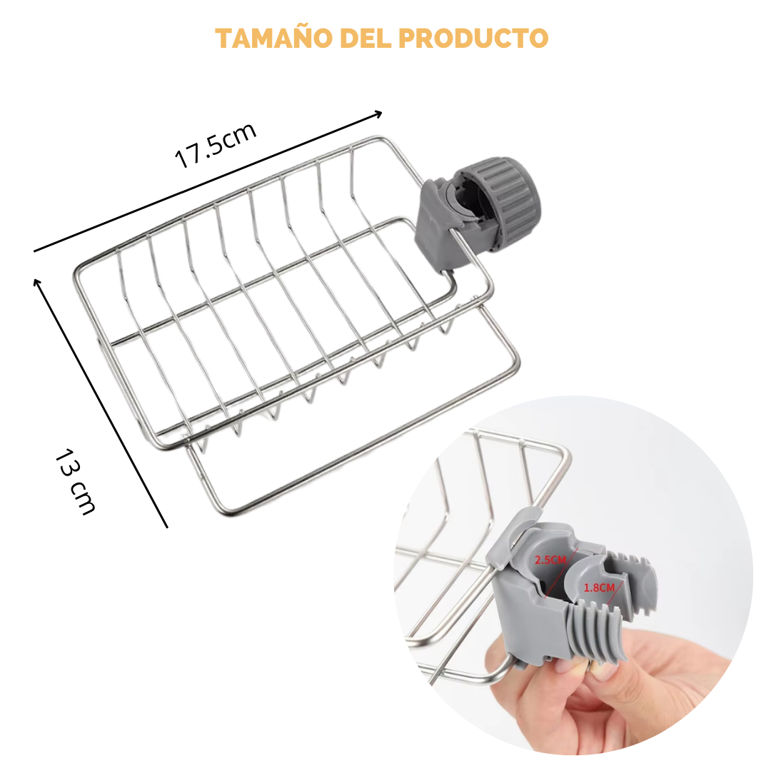 Soporte Escurridor de Cocina Lavaplatos Esponja M2408-24