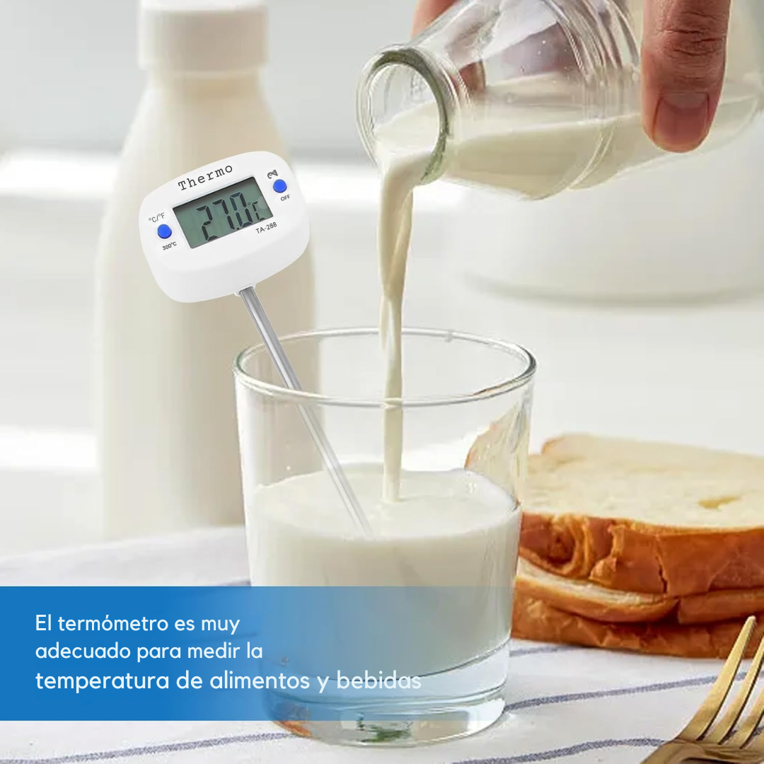 Termómetro Digital de Cocina Giratorio 180° Medidor de Temperatura TA-288