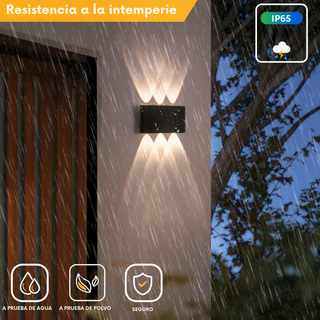 Lámpara De Pared Decorativa Ojo De Lupa 6w