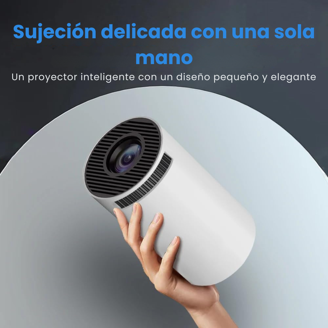 Proyector Portátil con Consola de Juegos y Controles