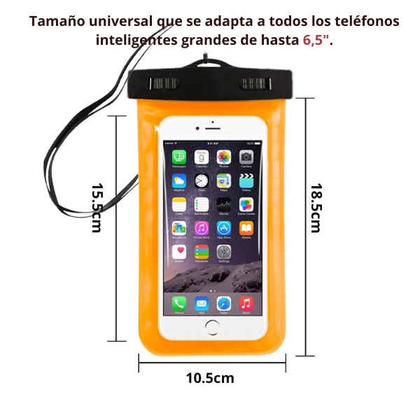 Funda Impermeable para Celular Estuche Sumergible