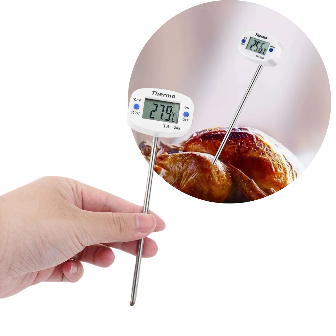 Termómetro Digital de Cocina Giratorio 180° Medidor de Temperatura TA-288