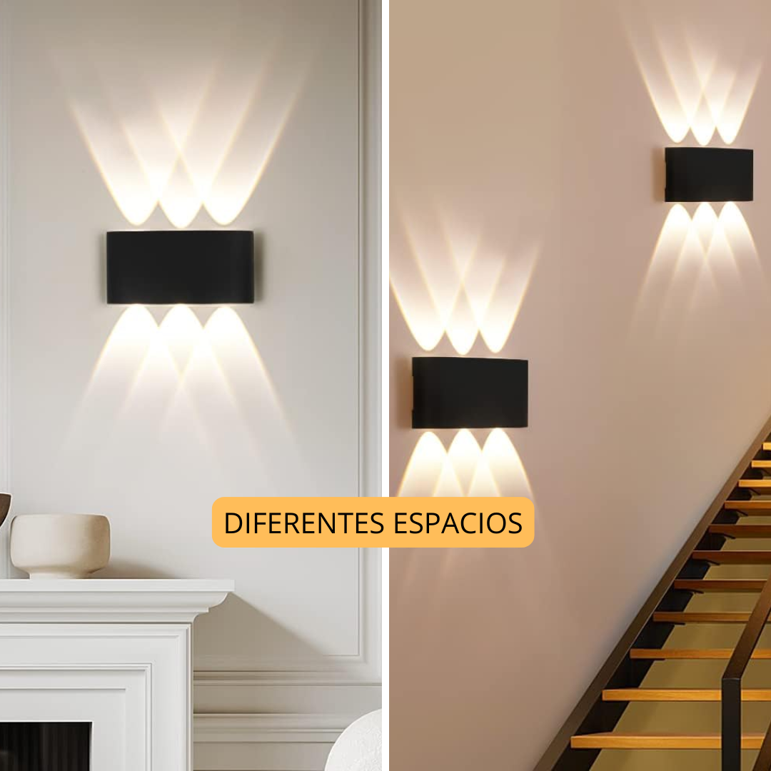 Lámpara De Pared Decorativa Ojo De Lupa 6w