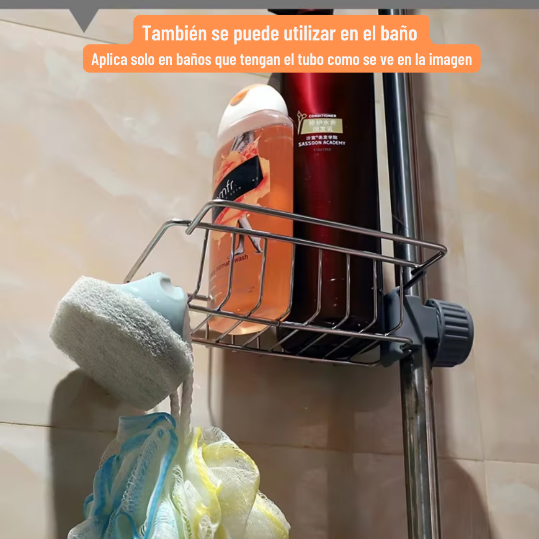 Soporte Escurridor de Cocina Lavaplatos Esponja M2408-24