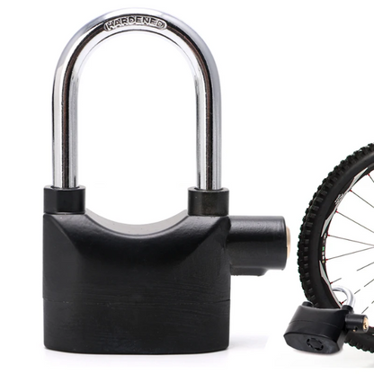 Candado de Seguridad con Alarma para Motocicleta Impermeable: