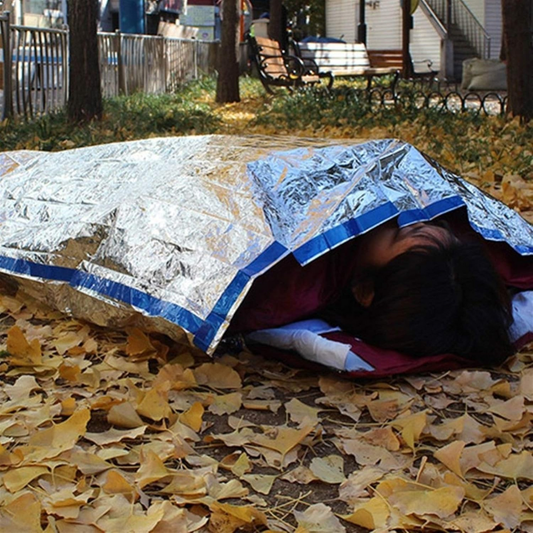 Bolsa Térmica Tipo Sleeping Bag de Supervivencia para Emergencias