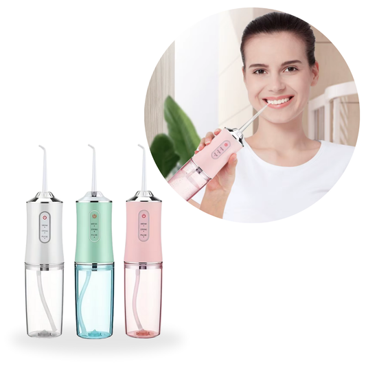 Irrigador Bucal Portátil Recargable Limpieza Dental
