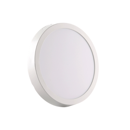 Panel Led Sobreponer Redondo 6w Luz Blanca