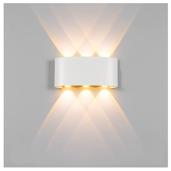 Lámpara Pared Decorativa Ojo de Lupa 6W 3000K Luz Cálida