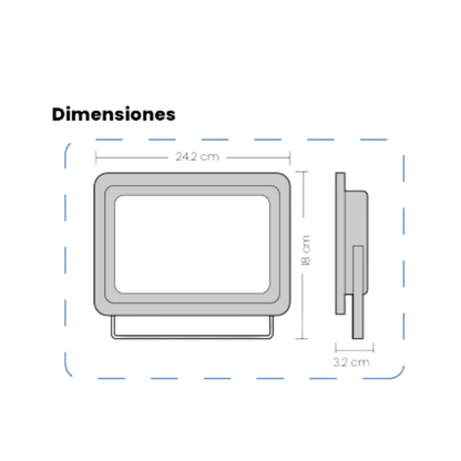 Reflector LED 100w Luz Blanca