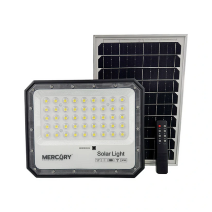 Reflector Solar LED 100w IP65 Luz Blanca Control Remoto