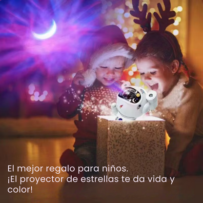 Astronauta Proyector de Estrellas Luna Galaxia con Control