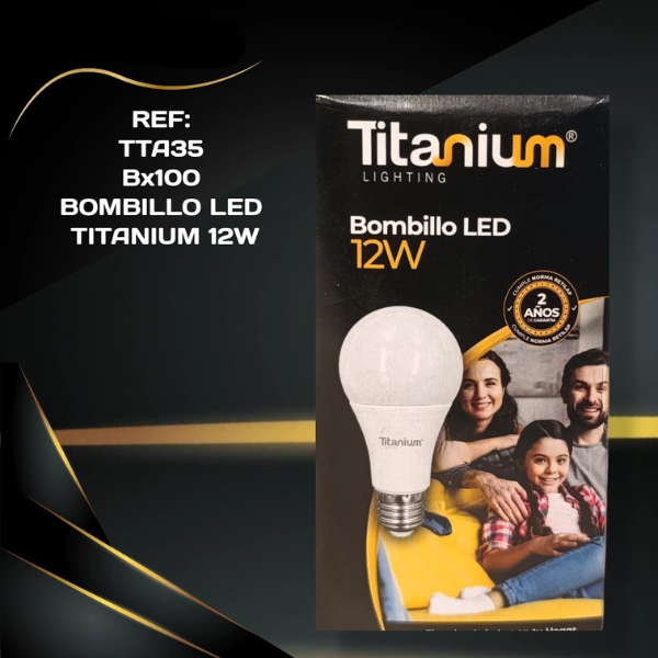 Bombillo Led 12w Led Luz Blanca Ahorrador
