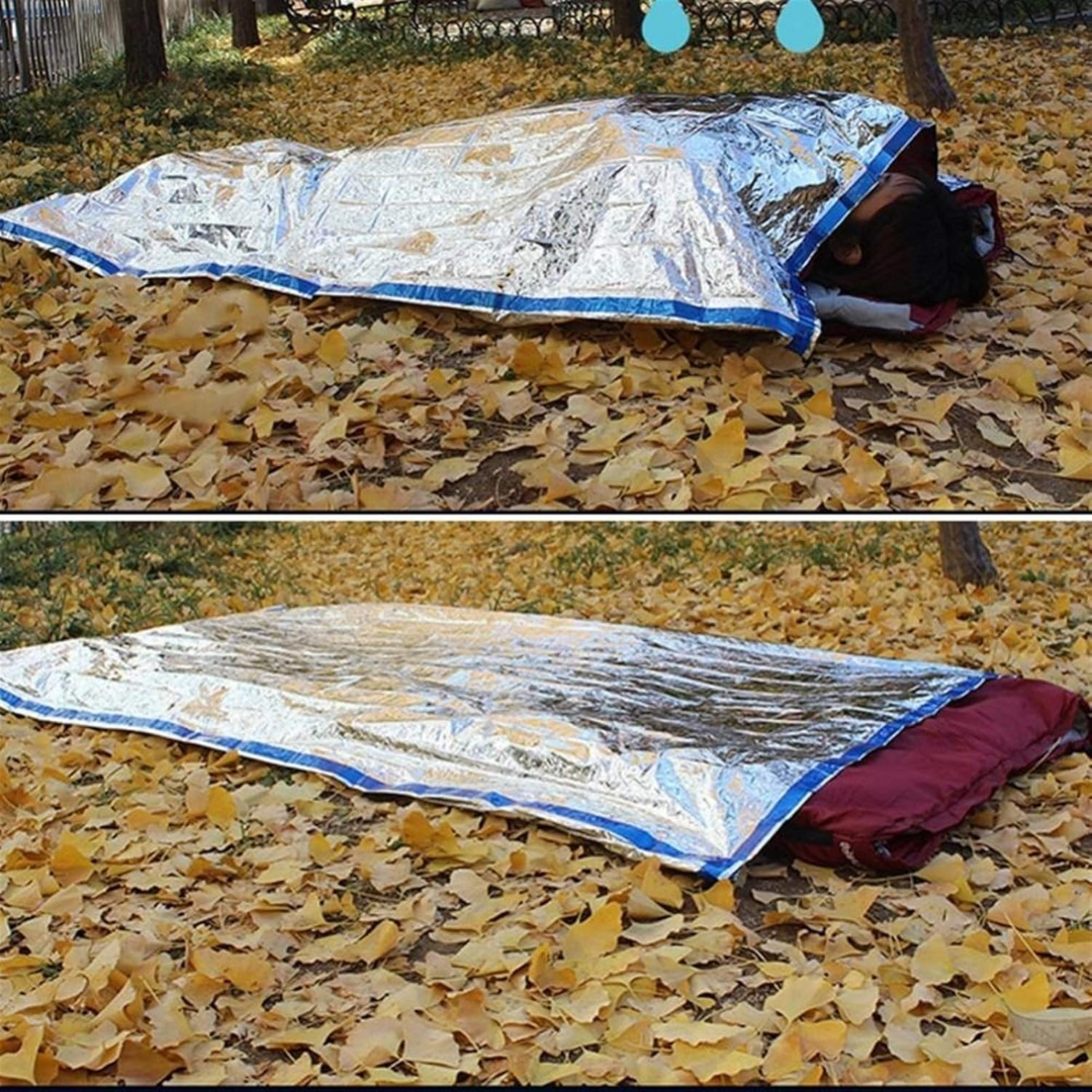 Bolsa Térmica Tipo Sleeping Bag de Supervivencia para Emergencias