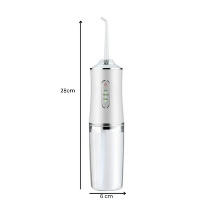 Irrigador Bucal Portátil Recargable Limpieza Dental