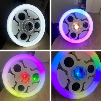 Bombillo Parlante Discoteca Audio rítmico Bluetooth RGB