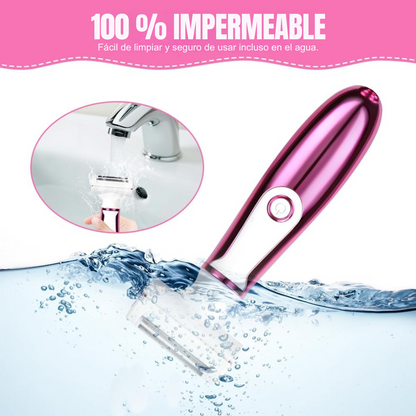 Depiladora Eléctrica Corporal 4 en 1 Kemei Mujer Recargable