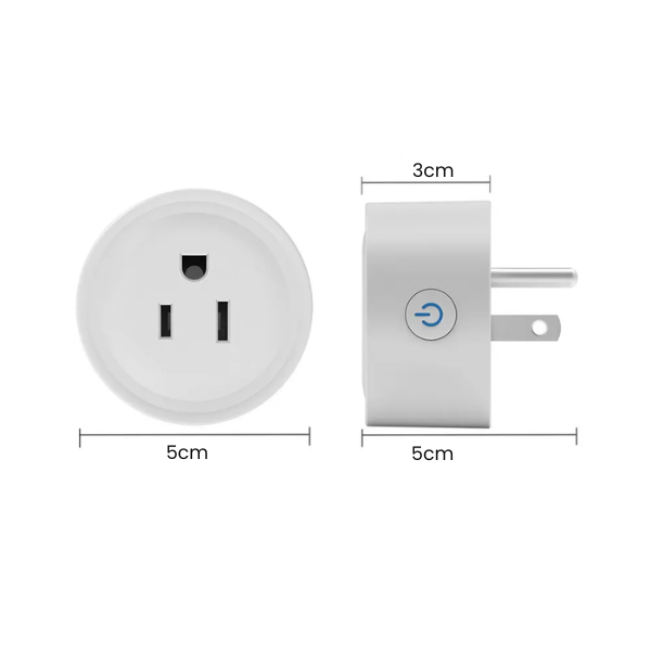 Enchufe Inteligente X2 Wifi Alexa Google Home Smart Plug Temporizador